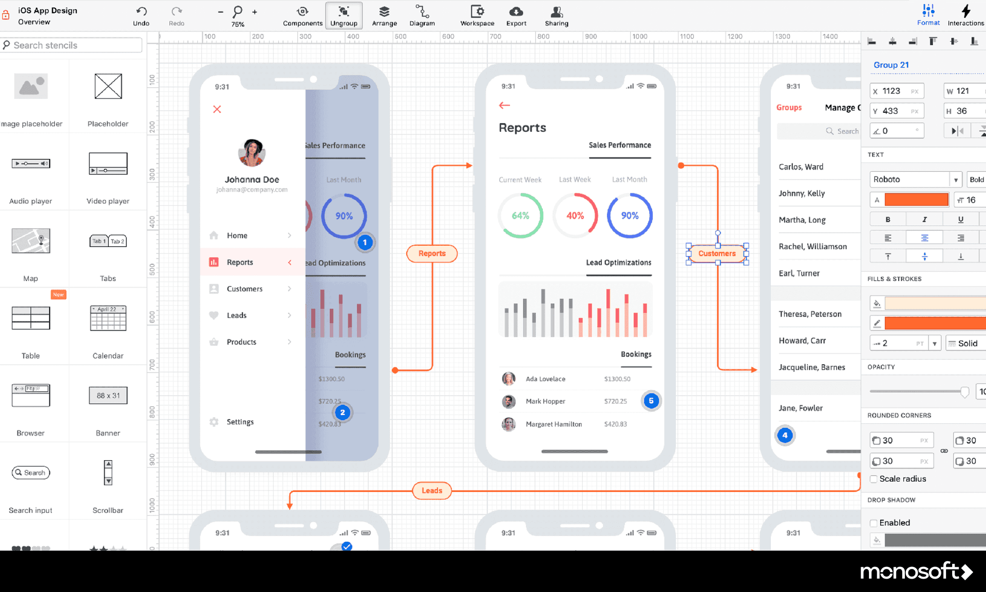 complex-user-interface